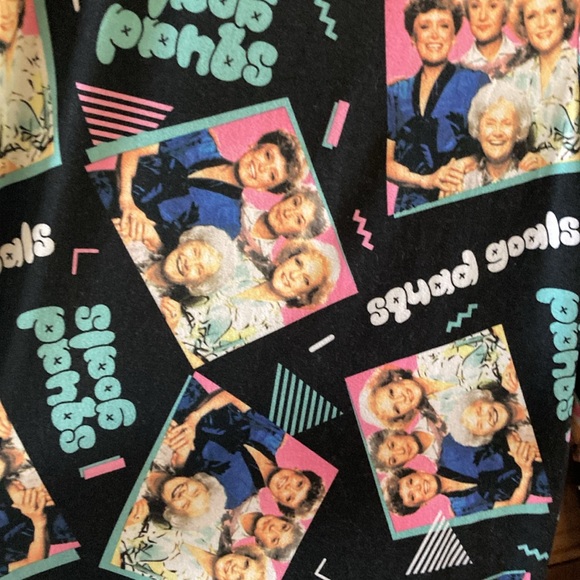 Mens The Golden Girls Squad Goals pajama lounge pants - size 2XL - Picture 4 of 6